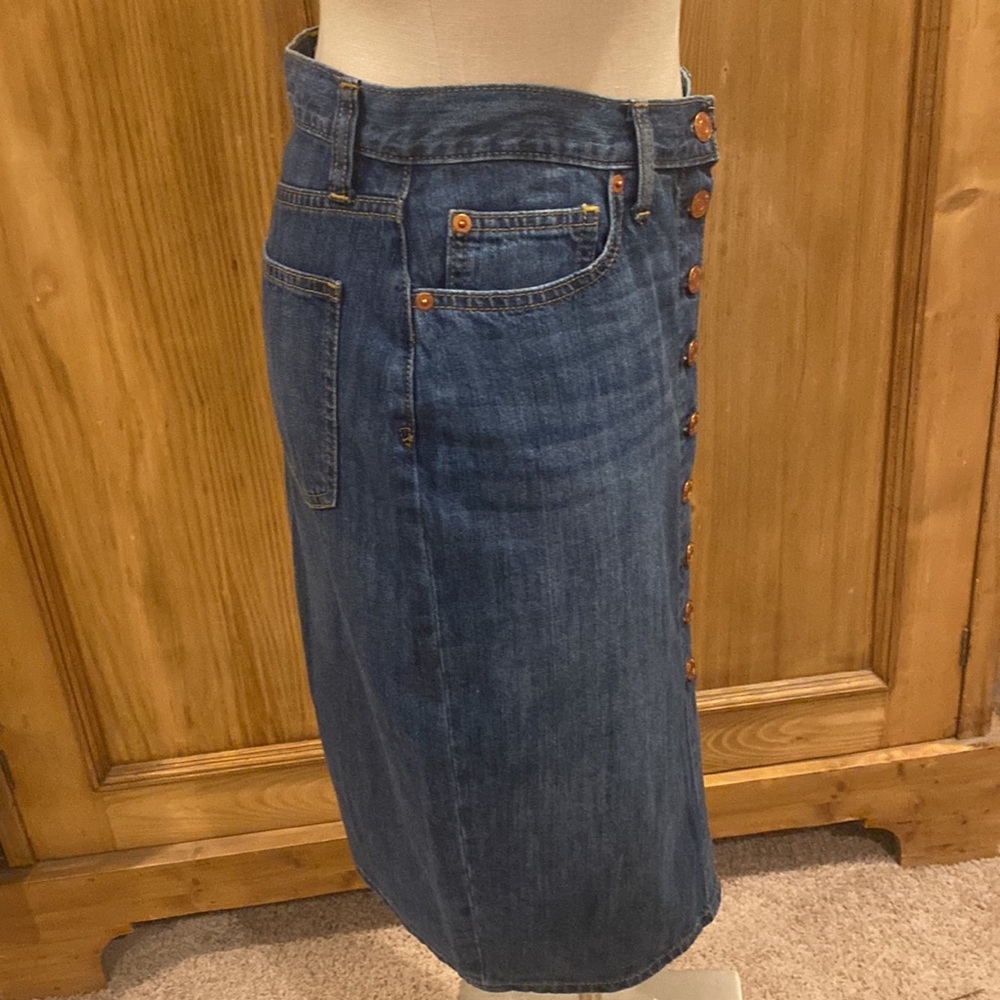 Gap Jean Midi Skirt - Picture 2 of 7